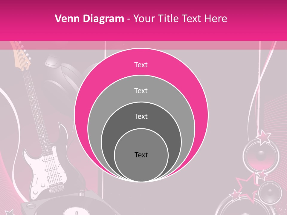 Bass Electro Vector PowerPoint Template
