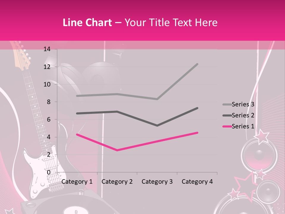 Bass Electro Vector PowerPoint Template