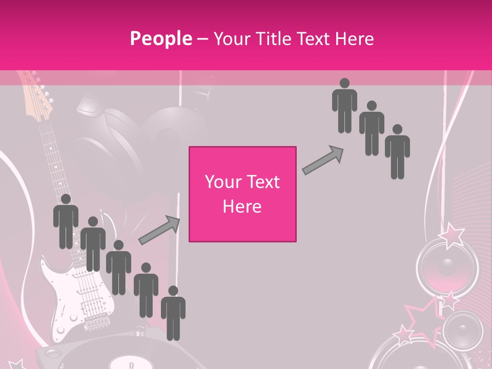 Bass Electro Vector PowerPoint Template