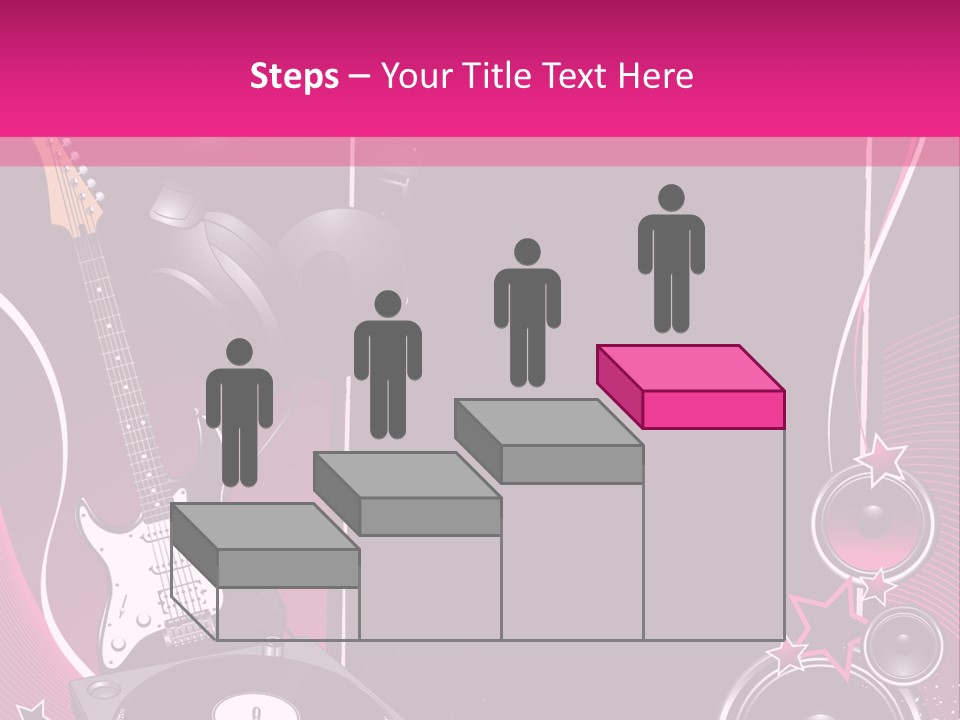 Bass Electro Vector PowerPoint Template