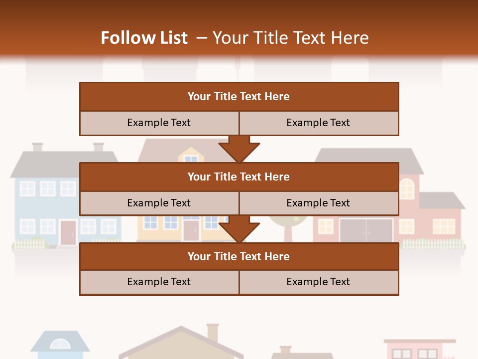 Apartment Architecture Home PowerPoint Template