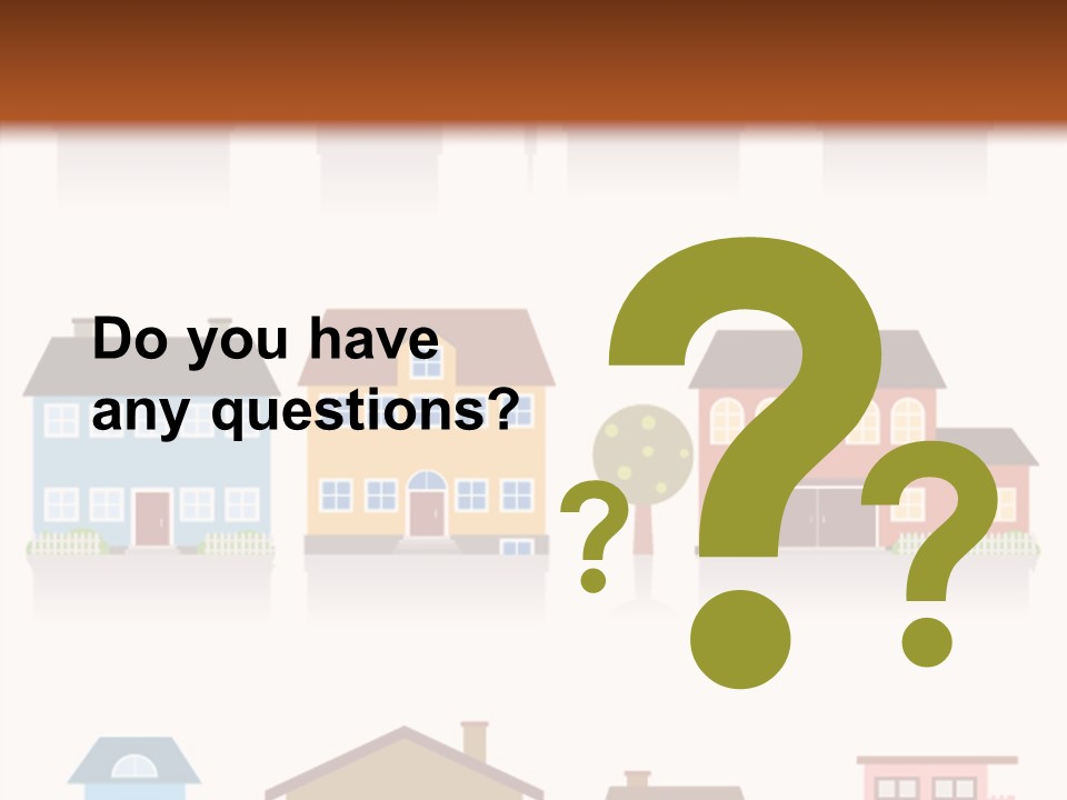 Apartment Architecture Home PowerPoint Template