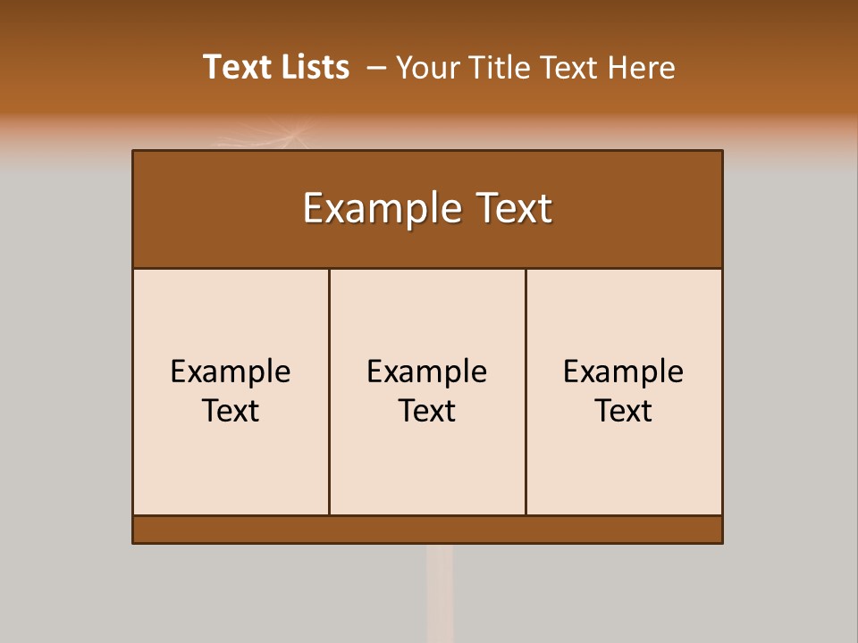 A Dandelion Powerpoint Presentation With A Black Background PowerPoint Template