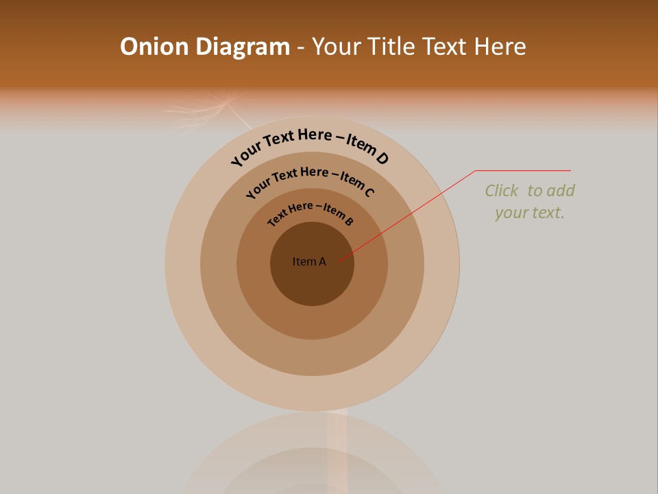 A Dandelion Powerpoint Presentation With A Black Background PowerPoint Template