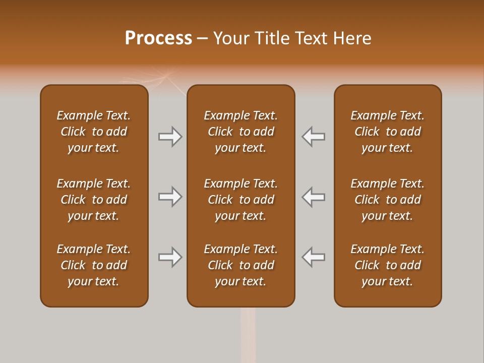A Dandelion Powerpoint Presentation With A Black Background PowerPoint Template