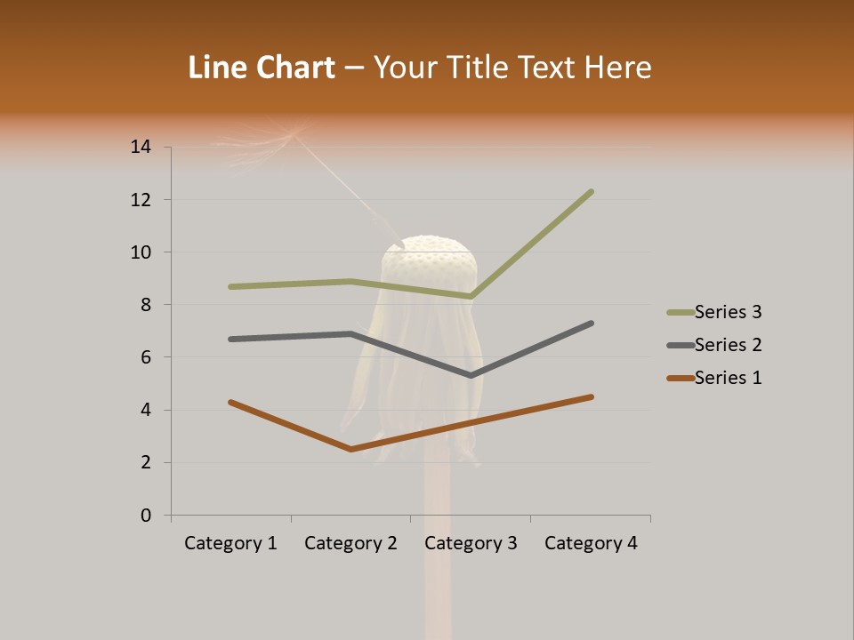 A Dandelion Powerpoint Presentation With A Black Background PowerPoint Template