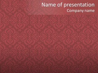 Style Seamless Islamic PowerPoint Template