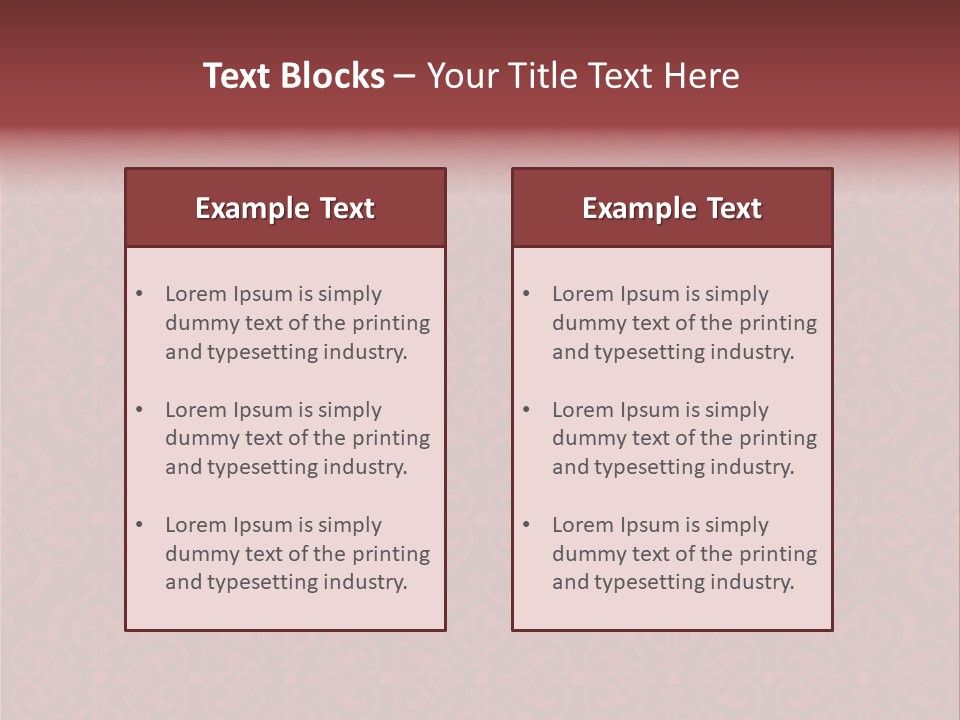 Style Seamless Islamic PowerPoint Template