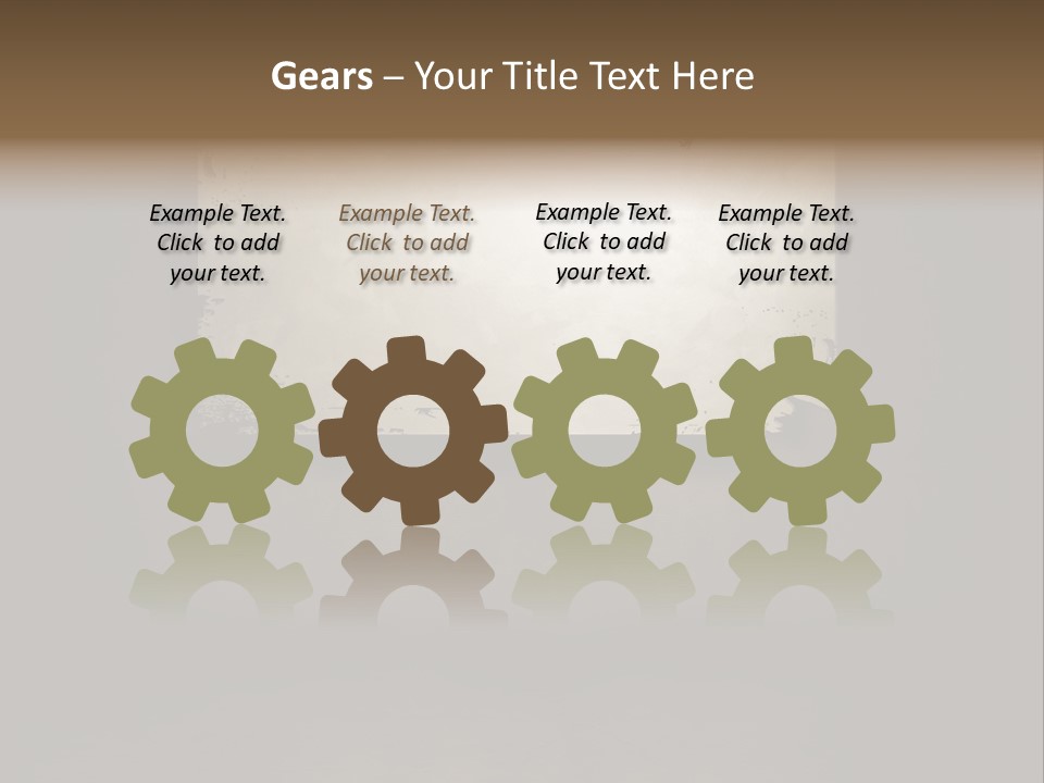 Sign Wallpaper Paint PowerPoint Template