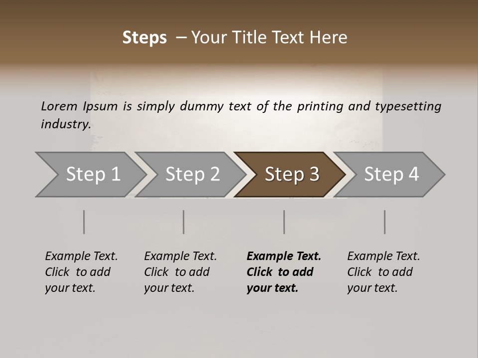 Sign Wallpaper Paint PowerPoint Template