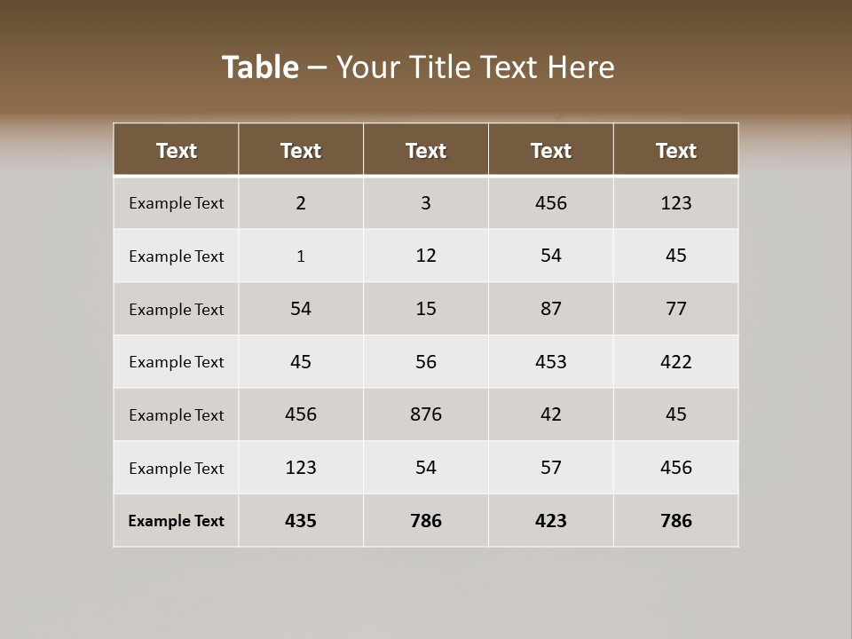 Sign Wallpaper Paint PowerPoint Template