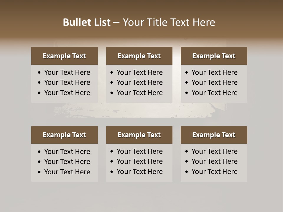 Sign Wallpaper Paint PowerPoint Template