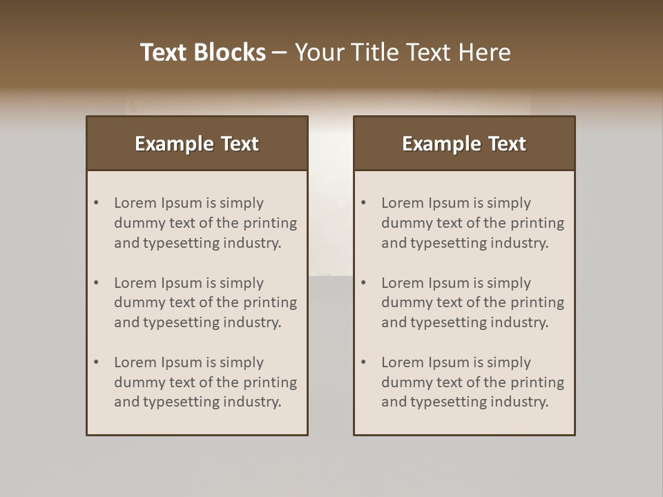 Sign Wallpaper Paint PowerPoint Template