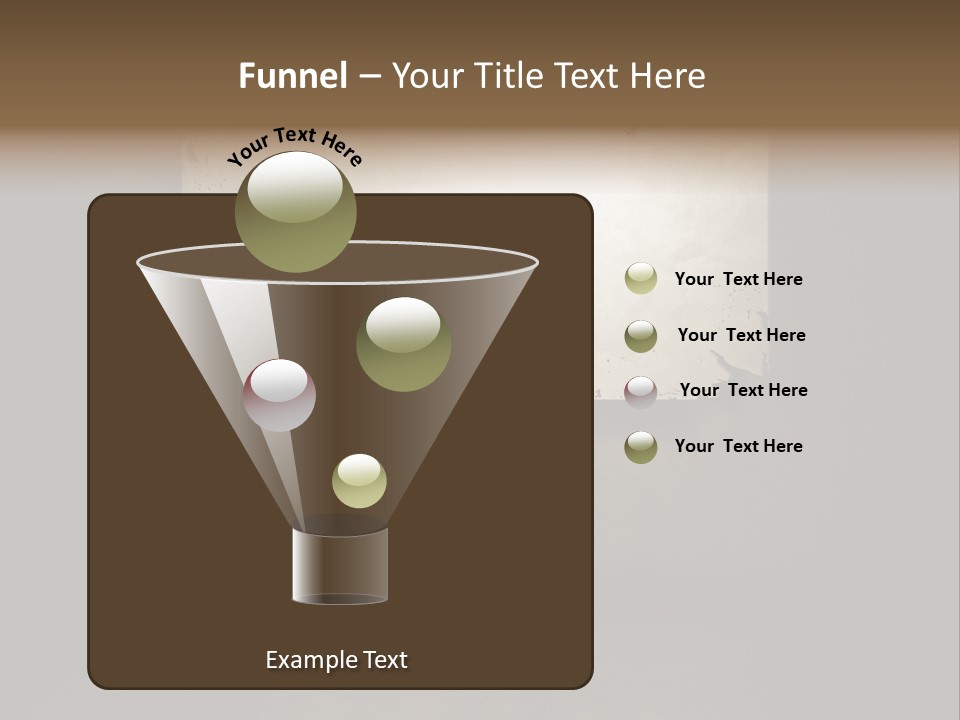 Sign Wallpaper Paint PowerPoint Template