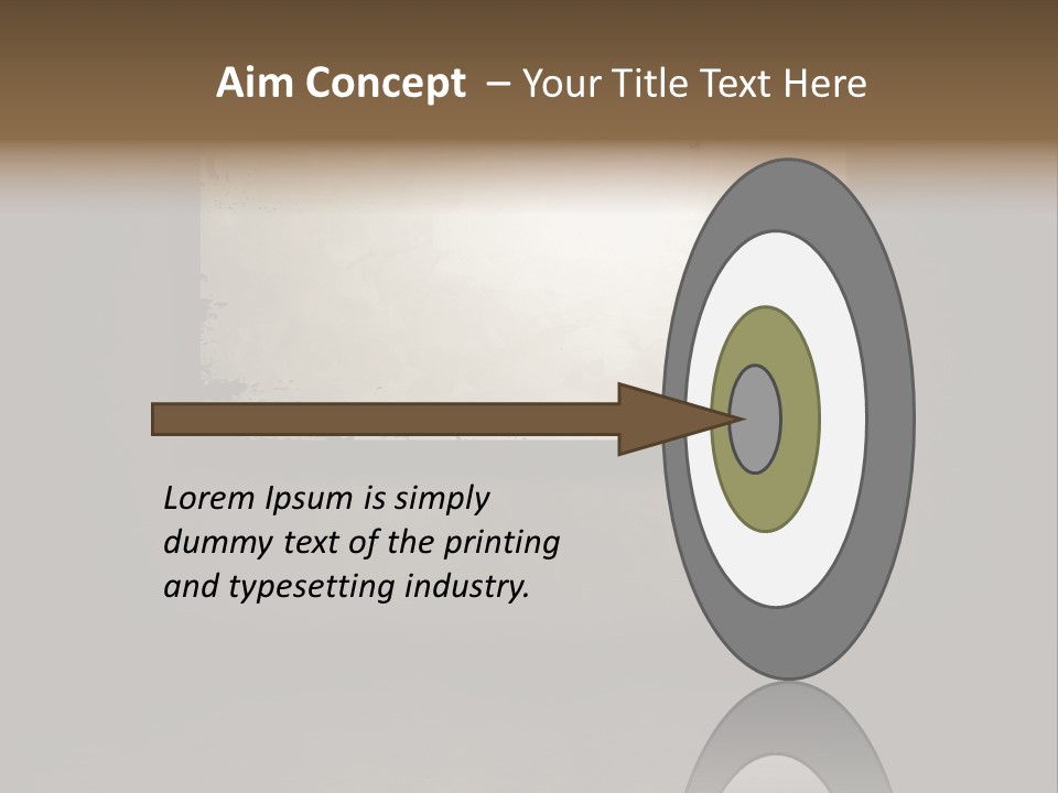 Sign Wallpaper Paint PowerPoint Template