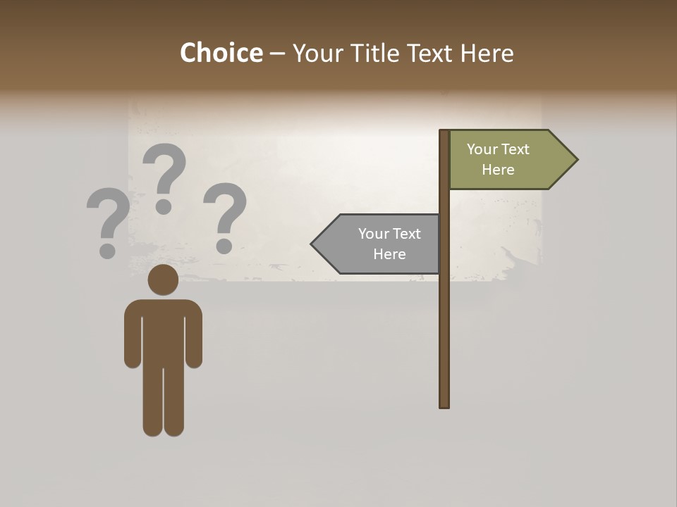 Sign Wallpaper Paint PowerPoint Template