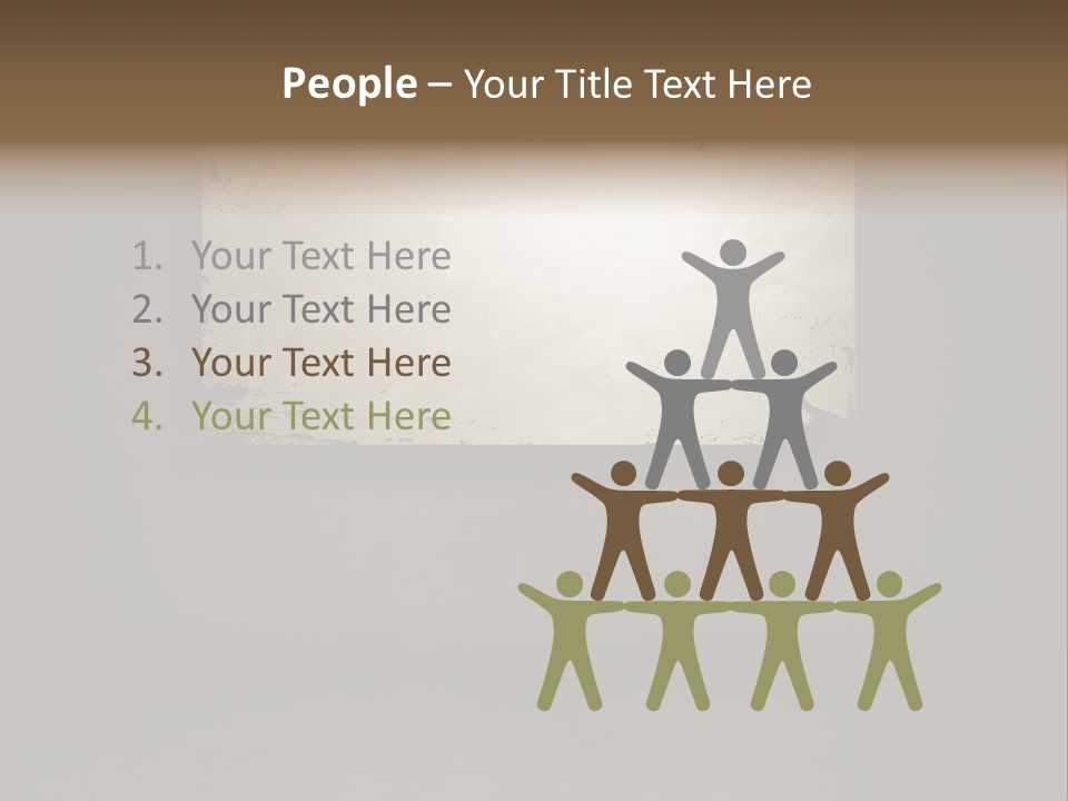 Sign Wallpaper Paint PowerPoint Template