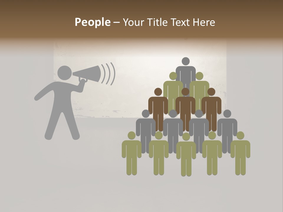 Sign Wallpaper Paint PowerPoint Template