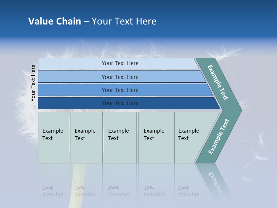 Sky Sunlight Seed PowerPoint Template