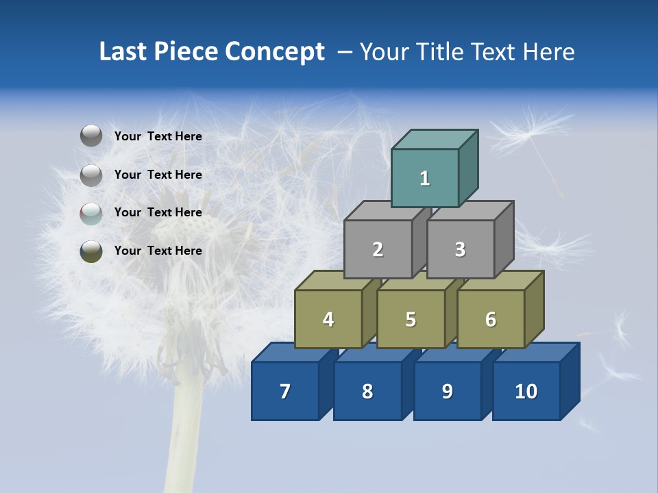 Sky Sunlight Seed PowerPoint Template