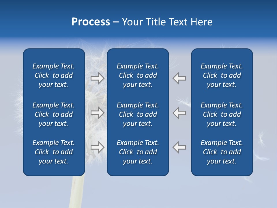 Sky Sunlight Seed PowerPoint Template