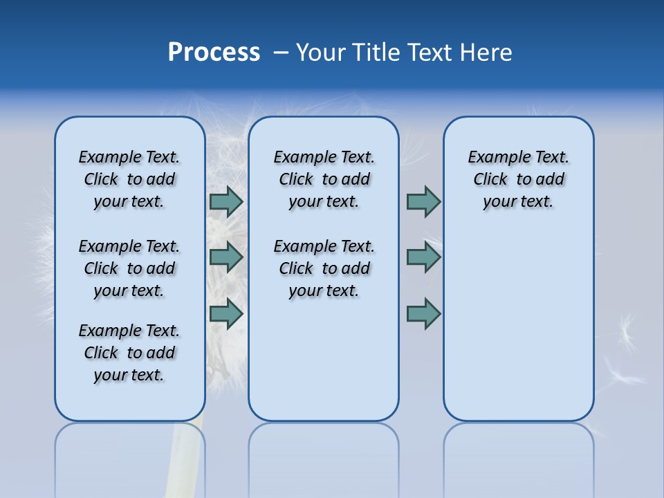 Sky Sunlight Seed PowerPoint Template