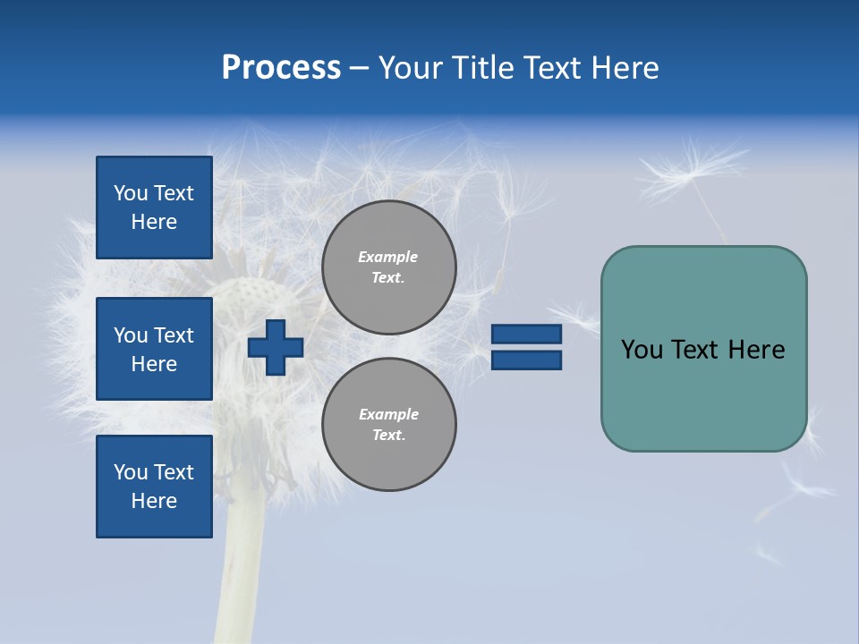 Sky Sunlight Seed PowerPoint Template