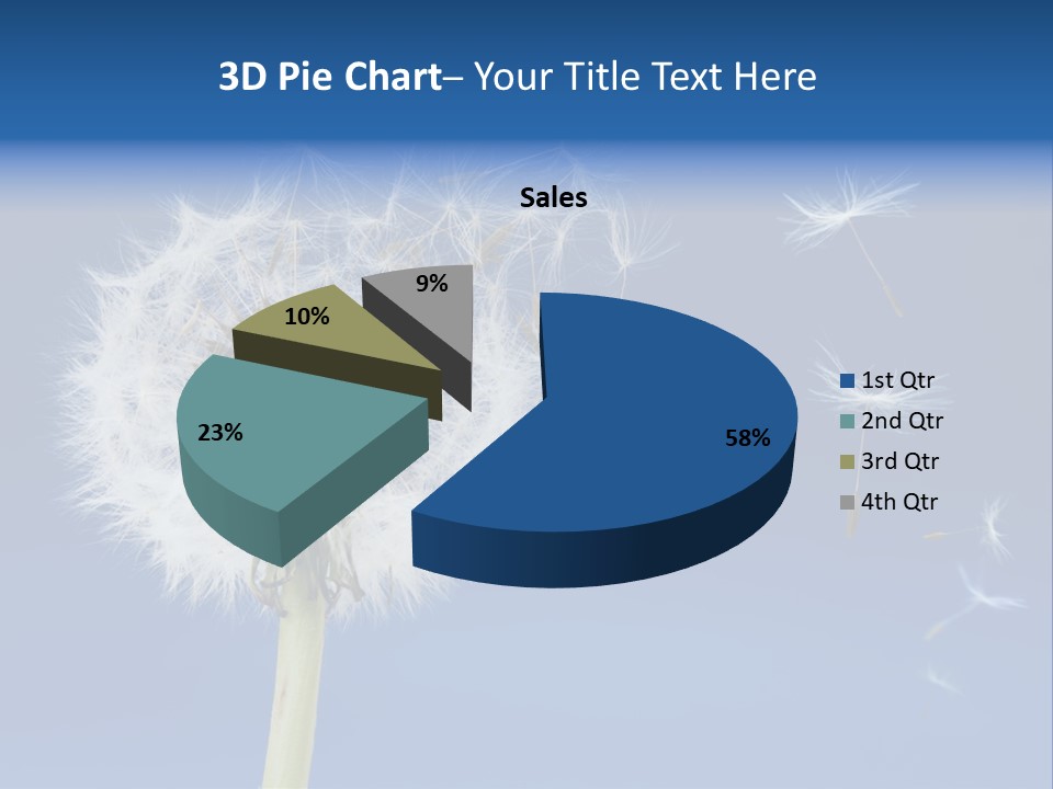 Sky Sunlight Seed PowerPoint Template