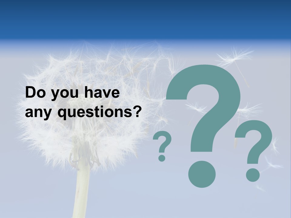 Sky Sunlight Seed PowerPoint Template