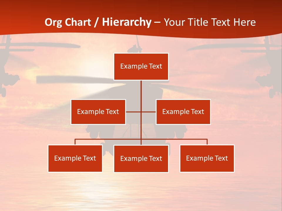 Pump Usa Sunset PowerPoint Template