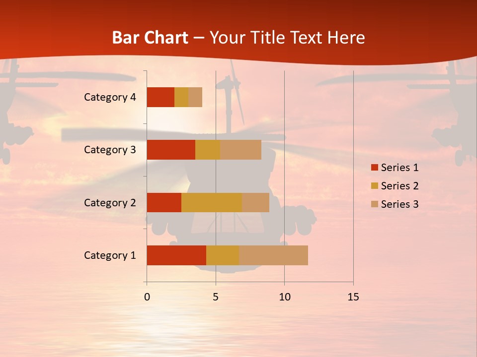 Pump Usa Sunset PowerPoint Template