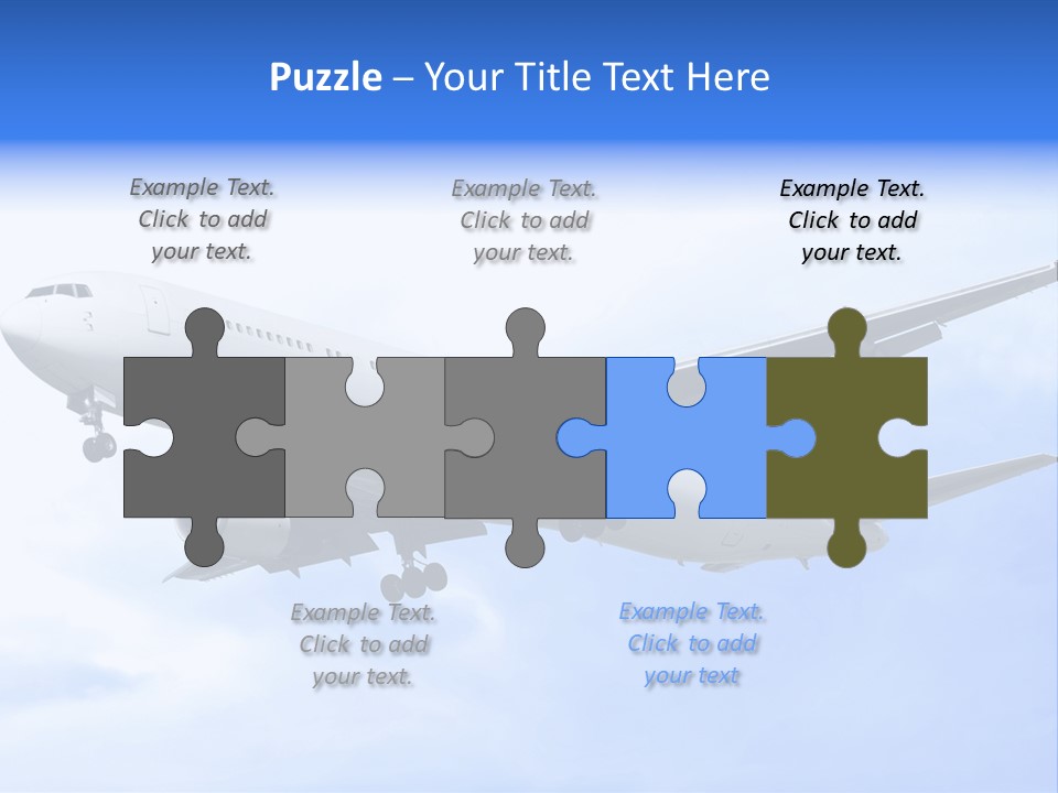 Silhouette Windows Graphics PowerPoint Template