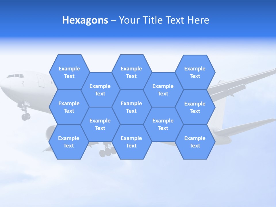 Silhouette Windows Graphics PowerPoint Template