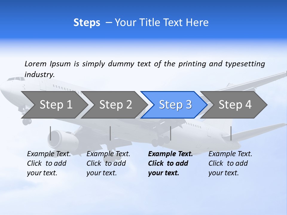 Silhouette Windows Graphics PowerPoint Template