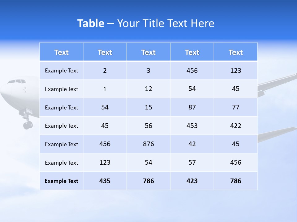 Silhouette Windows Graphics PowerPoint Template