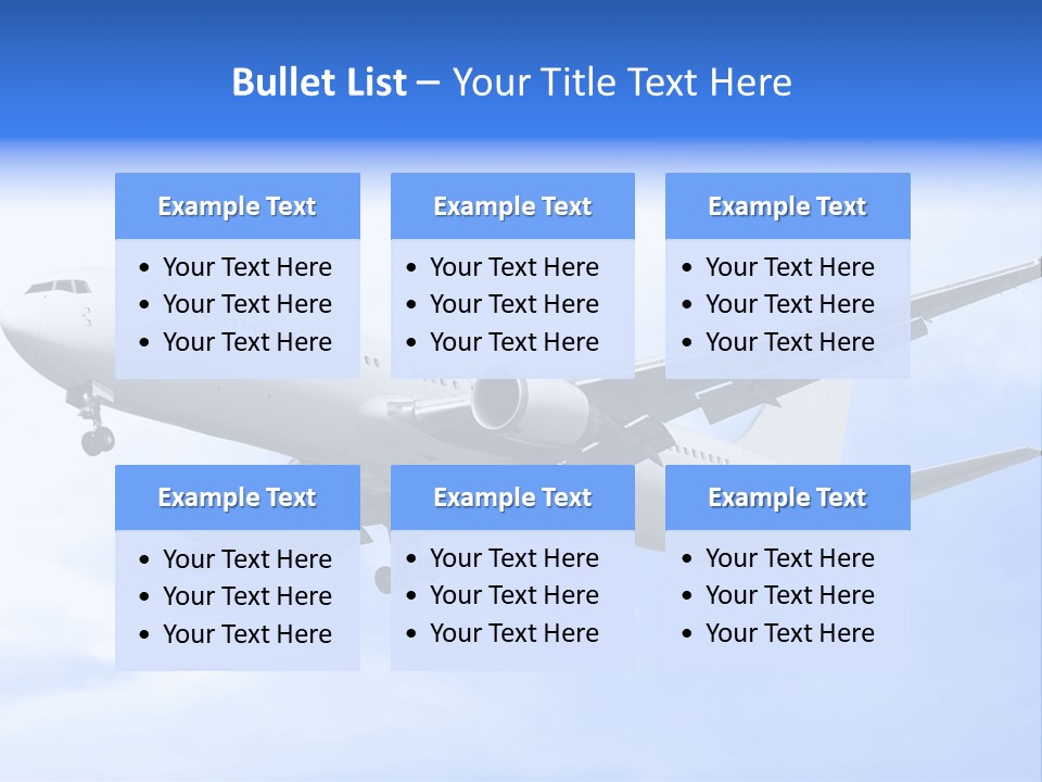 Silhouette Windows Graphics PowerPoint Template