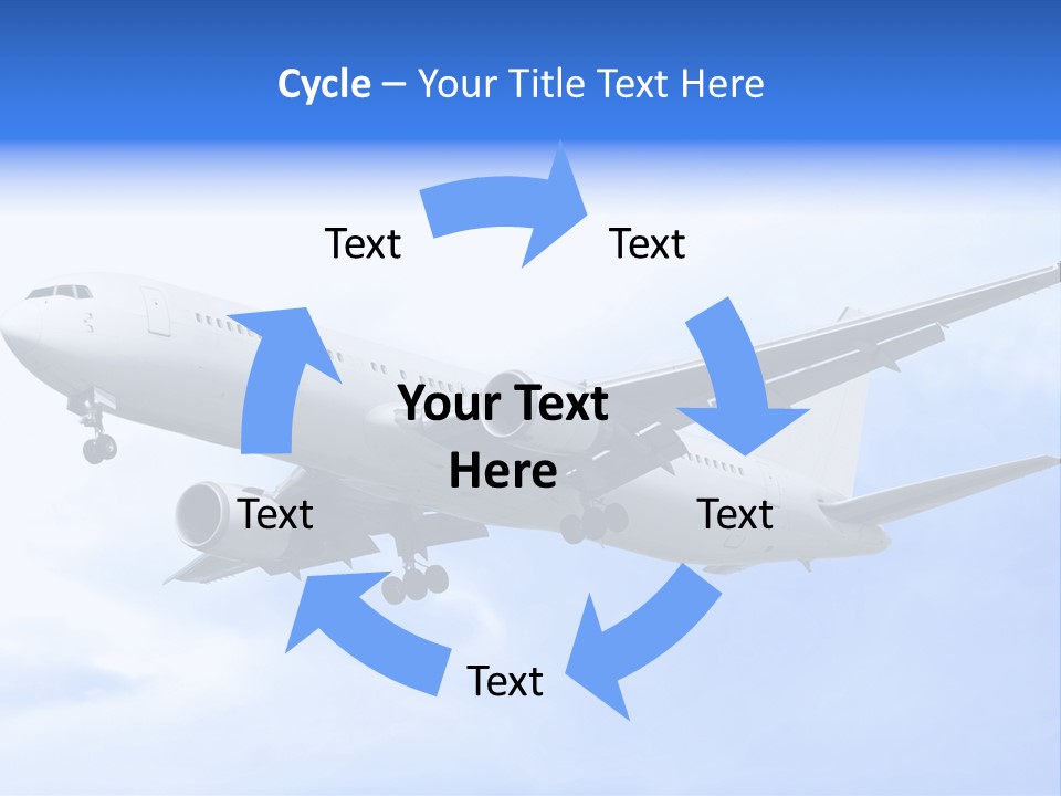 Silhouette Windows Graphics PowerPoint Template