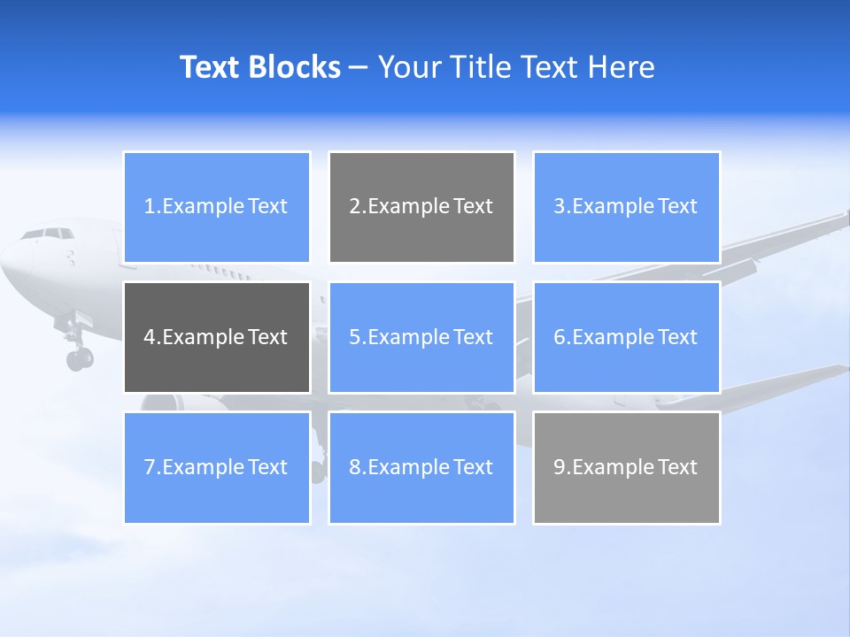 Silhouette Windows Graphics PowerPoint Template
