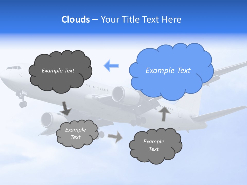 Silhouette Windows Graphics PowerPoint Template