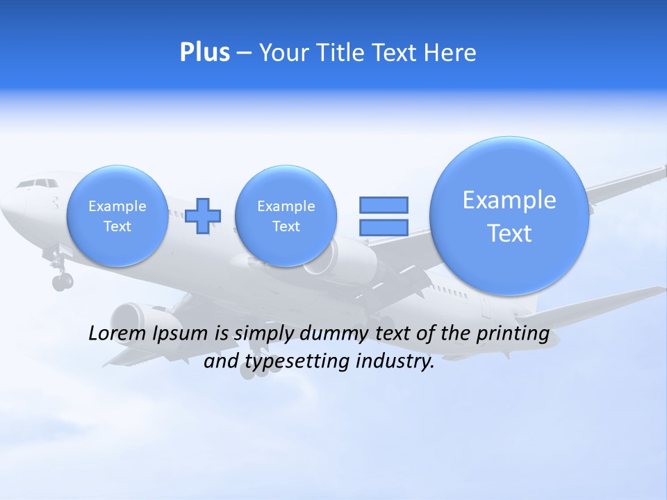 Silhouette Windows Graphics PowerPoint Template