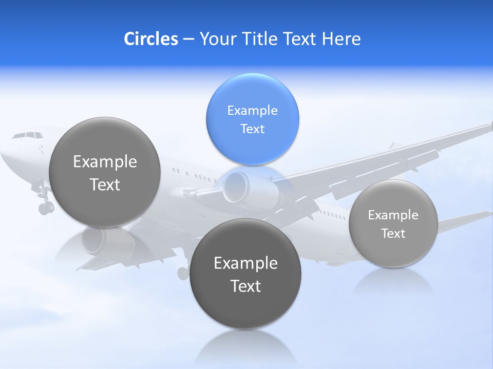 Silhouette Windows Graphics PowerPoint Template