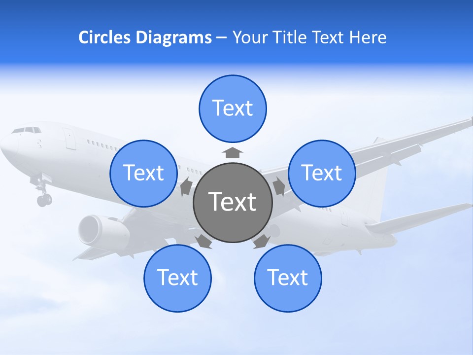 Silhouette Windows Graphics PowerPoint Template