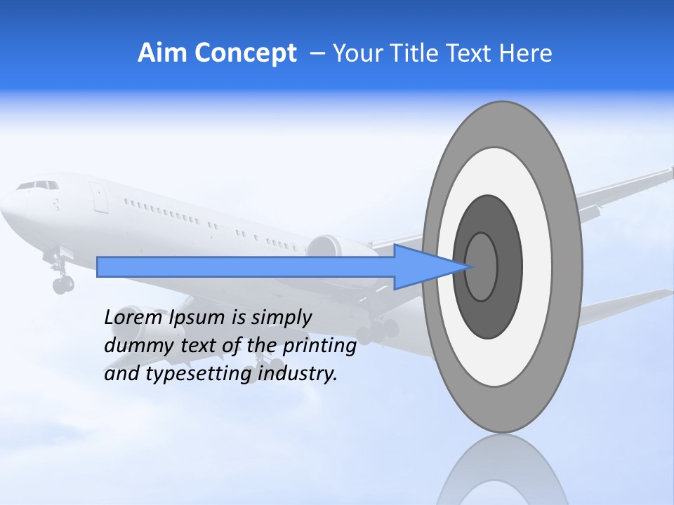 Silhouette Windows Graphics PowerPoint Template