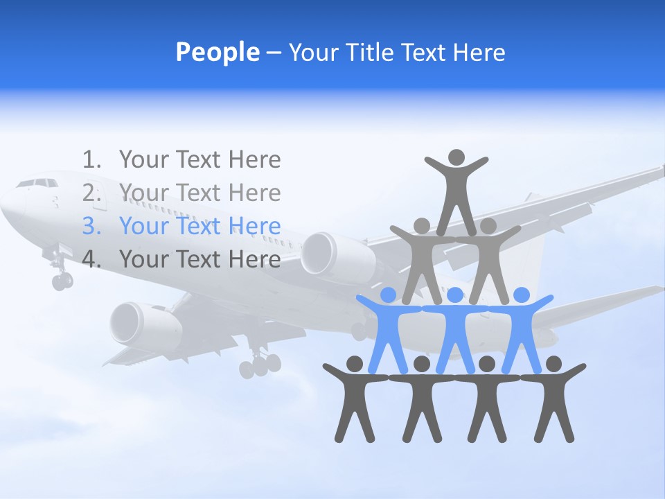 Silhouette Windows Graphics PowerPoint Template