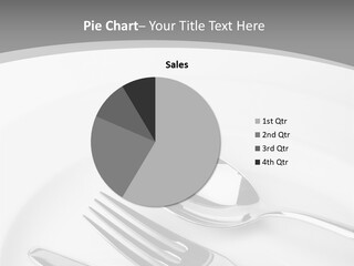 Banquet Closeup Spoon PowerPoint Template