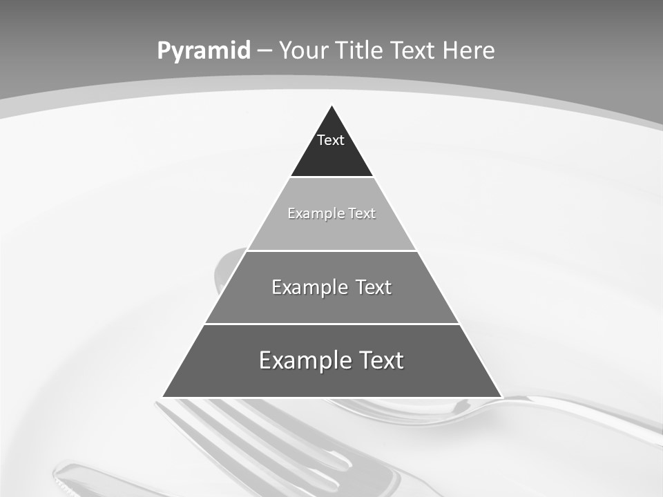 Banquet Closeup Spoon PowerPoint Template