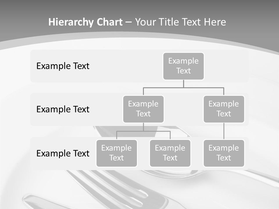 Banquet Closeup Spoon PowerPoint Template