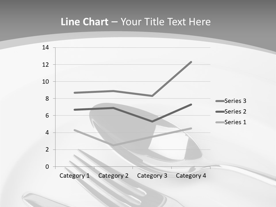 Banquet Closeup Spoon PowerPoint Template