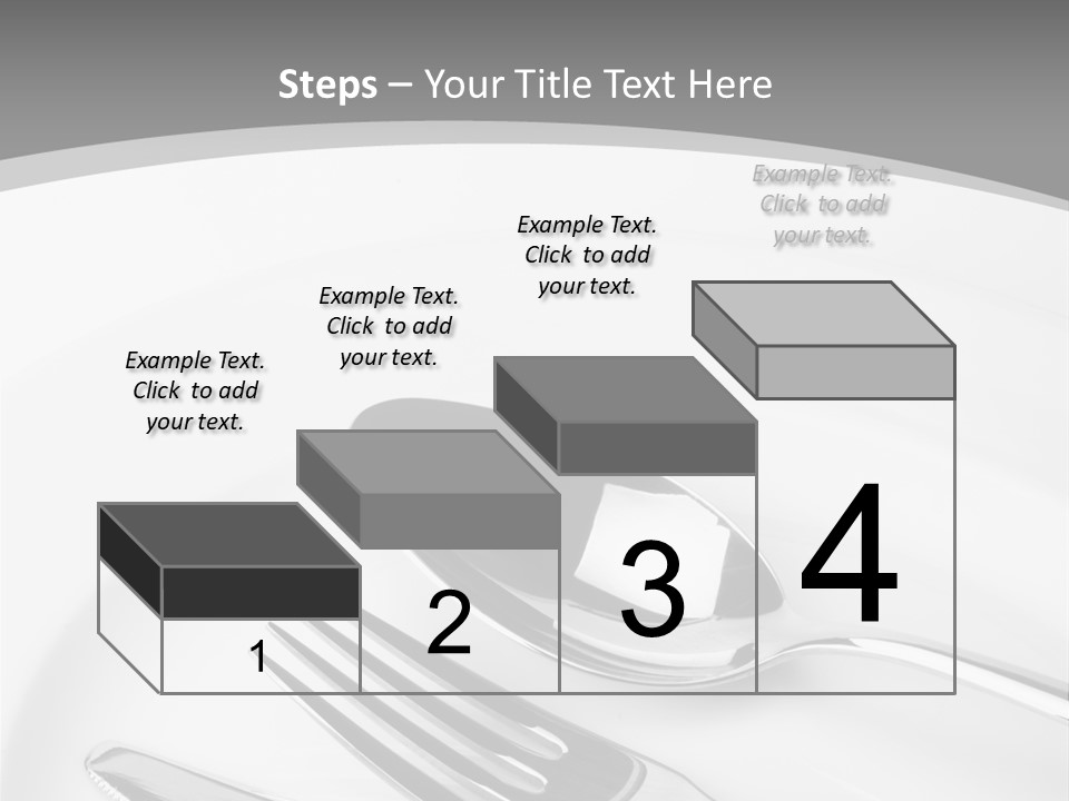 Banquet Closeup Spoon PowerPoint Template