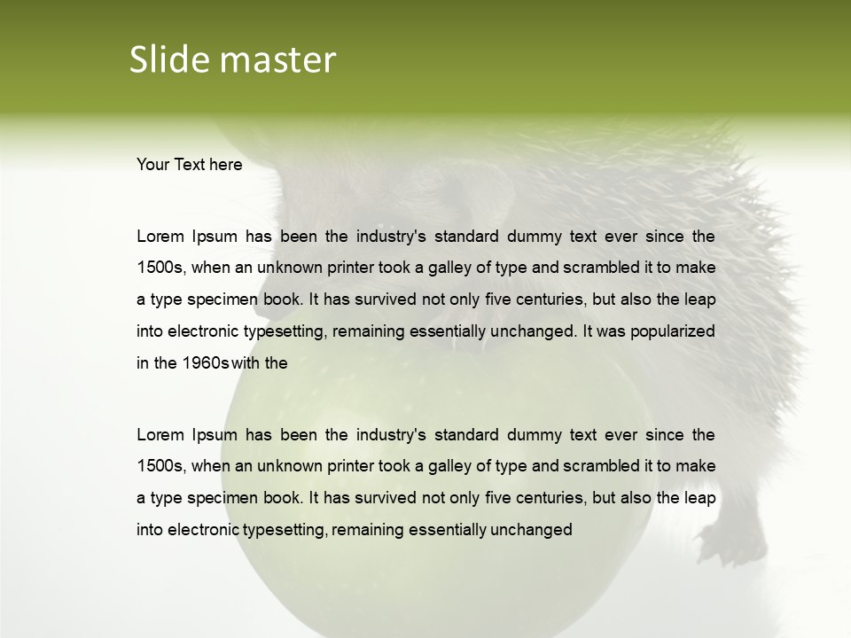 Paw Wild Young PowerPoint Template